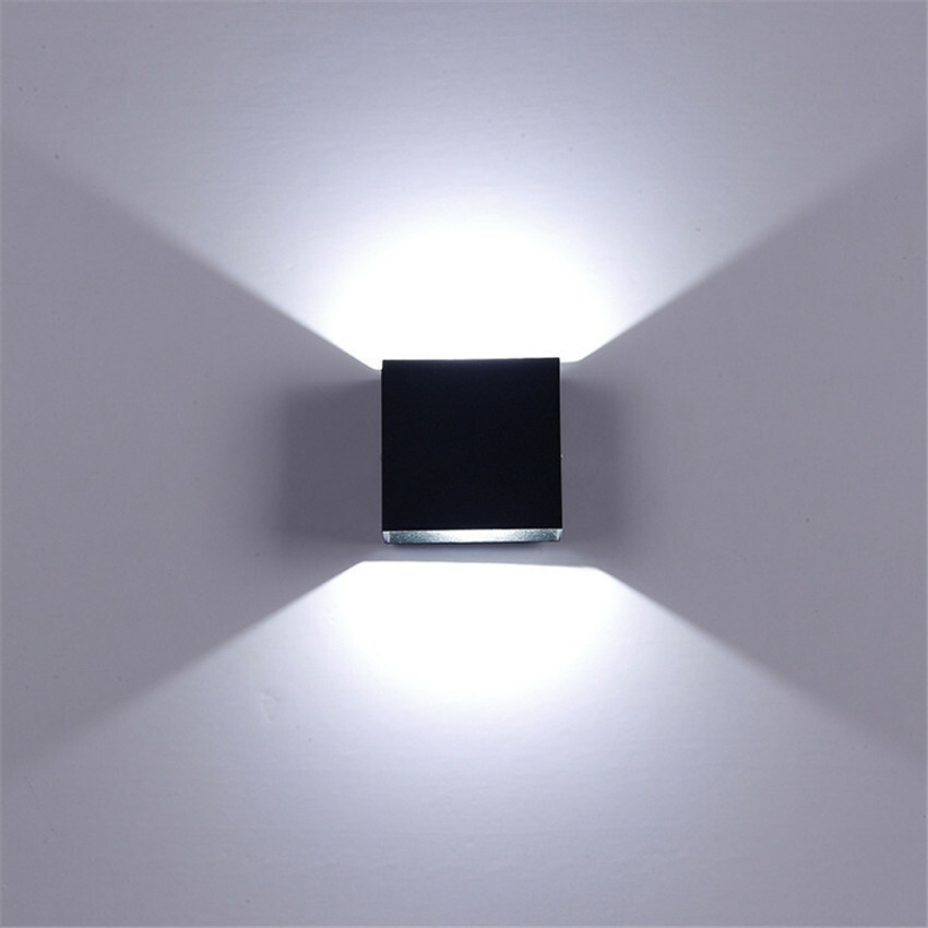 1/4/10x Dimmable 6W LED Wall Light Up Down Indoor Sconce Lamp Light Fixture LTWs
