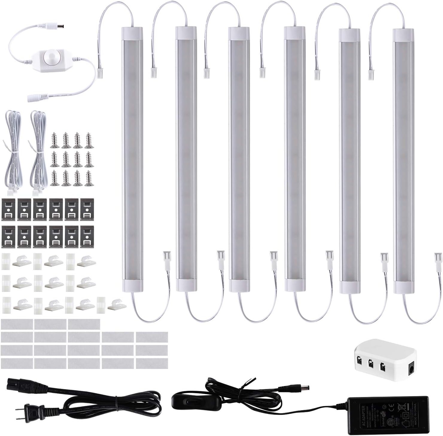 LED Under Cabinet Lighting wired Plug in or Hardwired Under Counter LED Lights