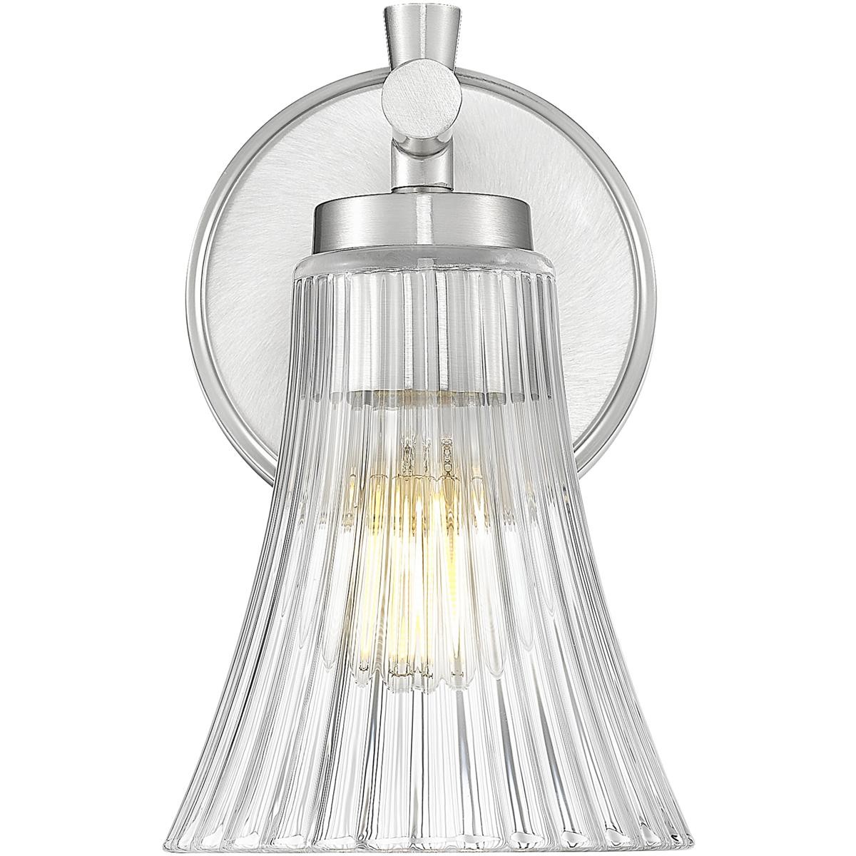 Z-Lite 7519-1S-BN Belle Wall Sconce Wall Light in Brushed Nickel