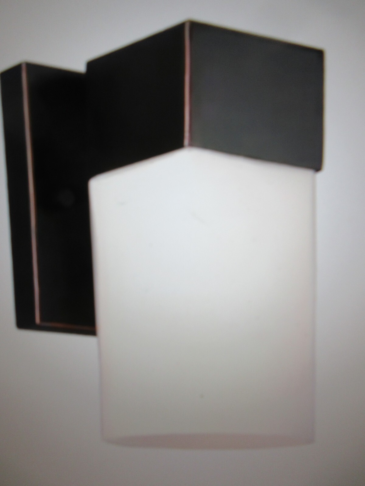 Eglo Ciara Springs 4.5 in. W x 7.01 in. H 1-Light Oil Rubbed Bronze Wall Sconce