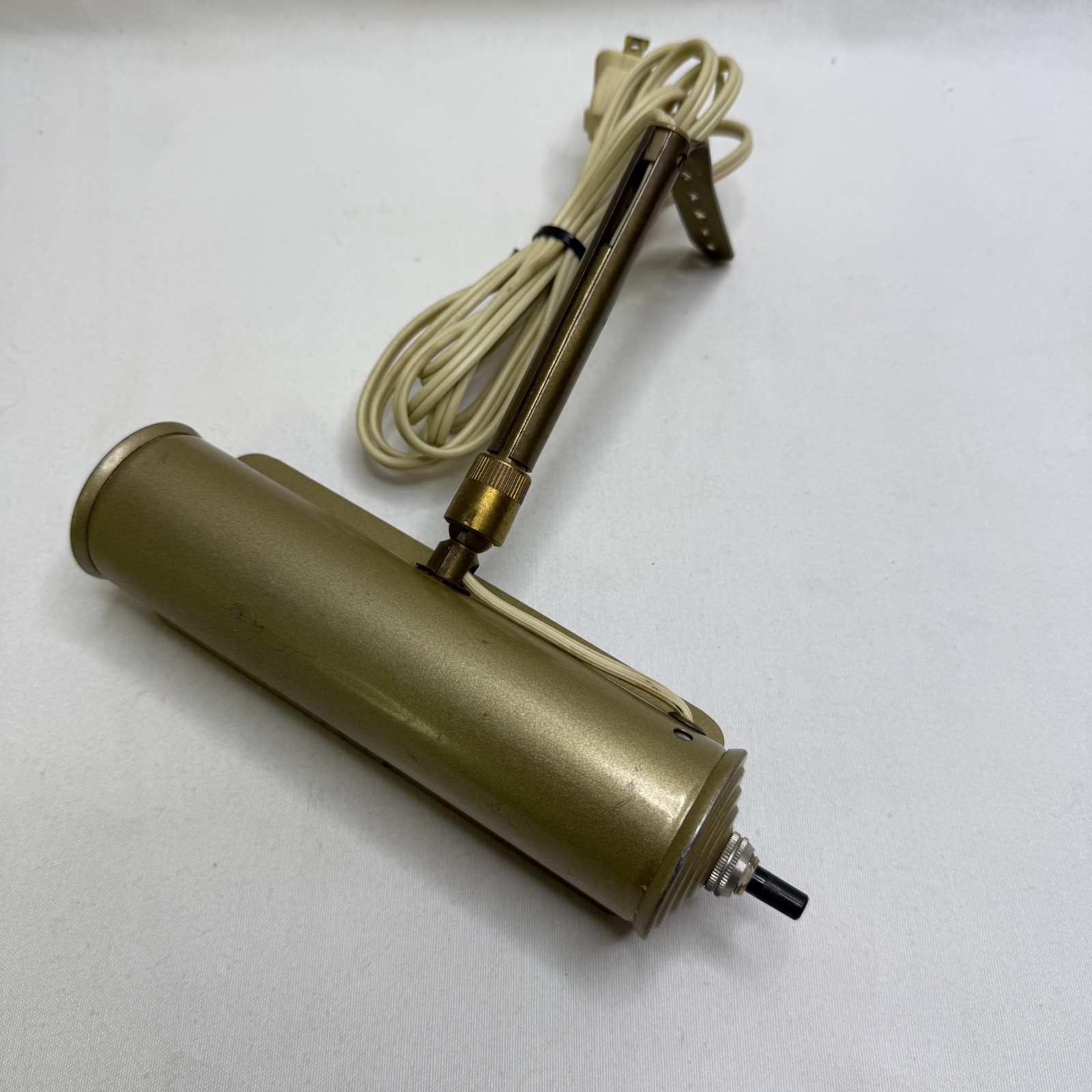 VTG Style Brass/Gold Toned Wall Picture Art Lights Sconce 7″ Working