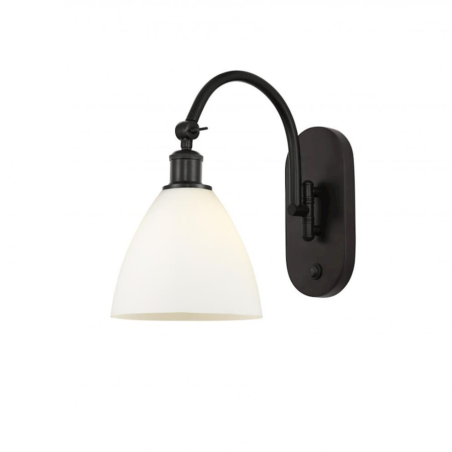 Innovations Ball Brist 7.5″ 1-L LED Sconce, OB/FR – 518-1W-OB-GBD-751-LED