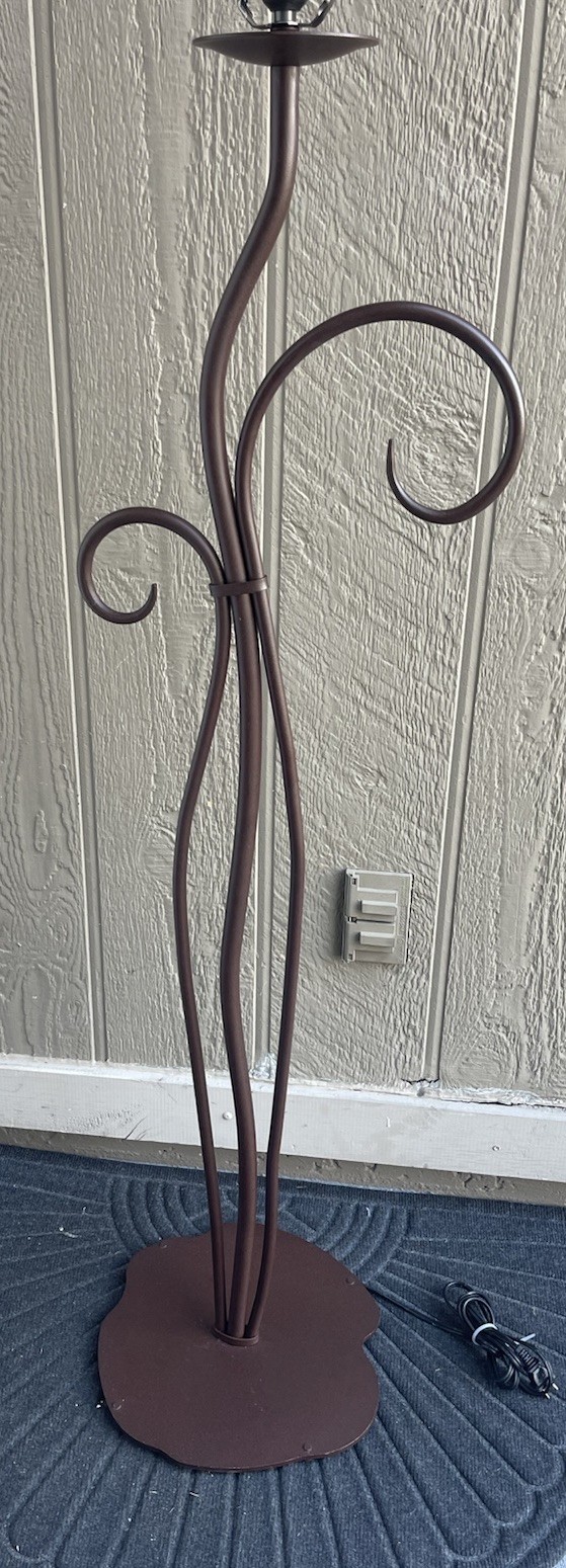 Hubbardton Forge 12E-14 -1 Contemporary Sculpture Floor Lamp 59″ Tall