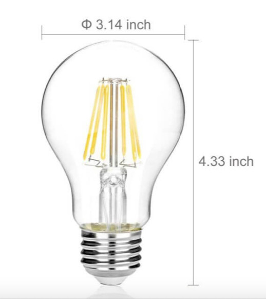 The Topanga Straight Arm Barn Light