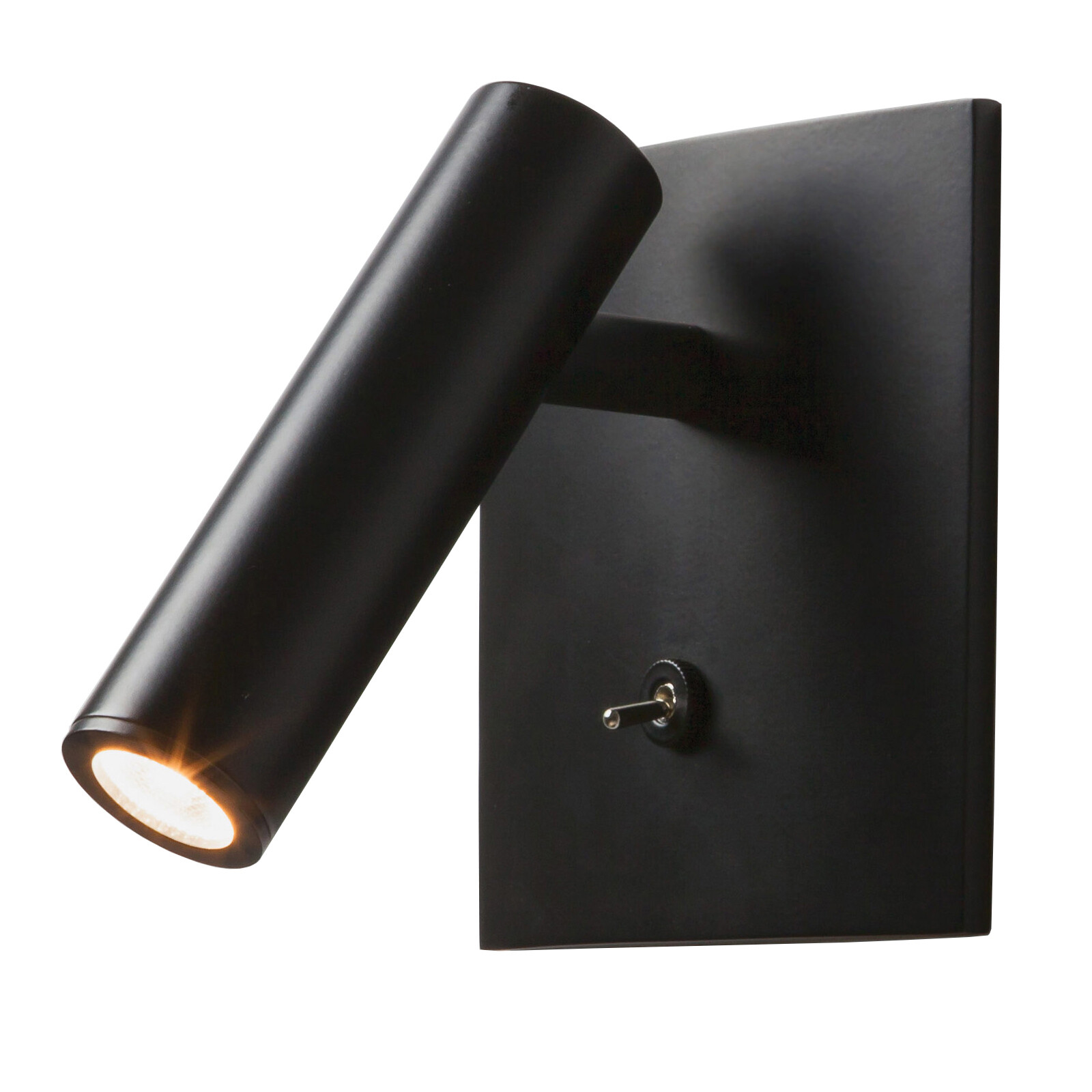 LED Wall Lamp Fixture Bedroom Bedside Reading Light Adjustable Spotlight Switch