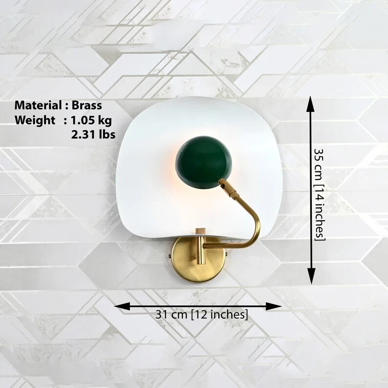 Wall Sconce, Brass Light, Indirect Lighting Wall Light, Wall Mounted