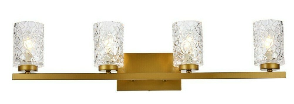 Wall Sconce Light Fixture Glass Shades Dining Room Bedroom Bathroom Vanity 32″