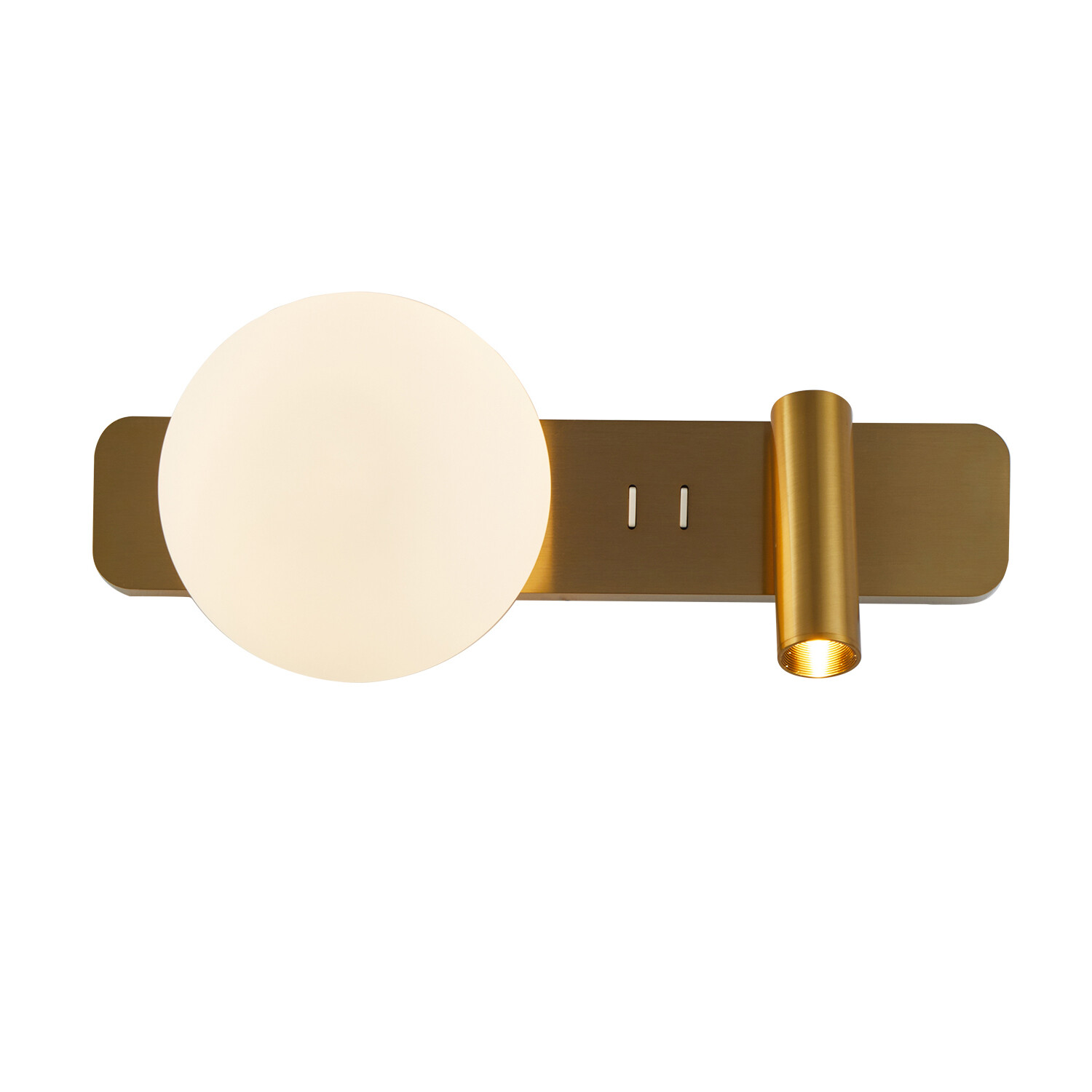 COB LED Luxury Wall Lamp E14 Bulb Bedside Reading Light Fixture Switch Spotlight