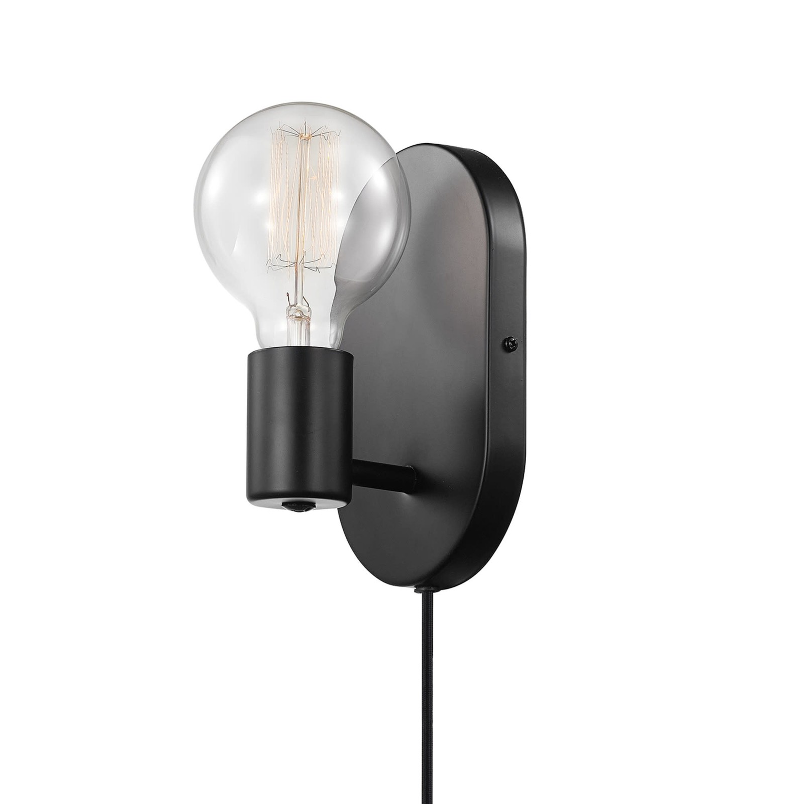 Globe Electric 51488 Novogratz 1 Light 8″ Tall LED Hardwired or – Black
