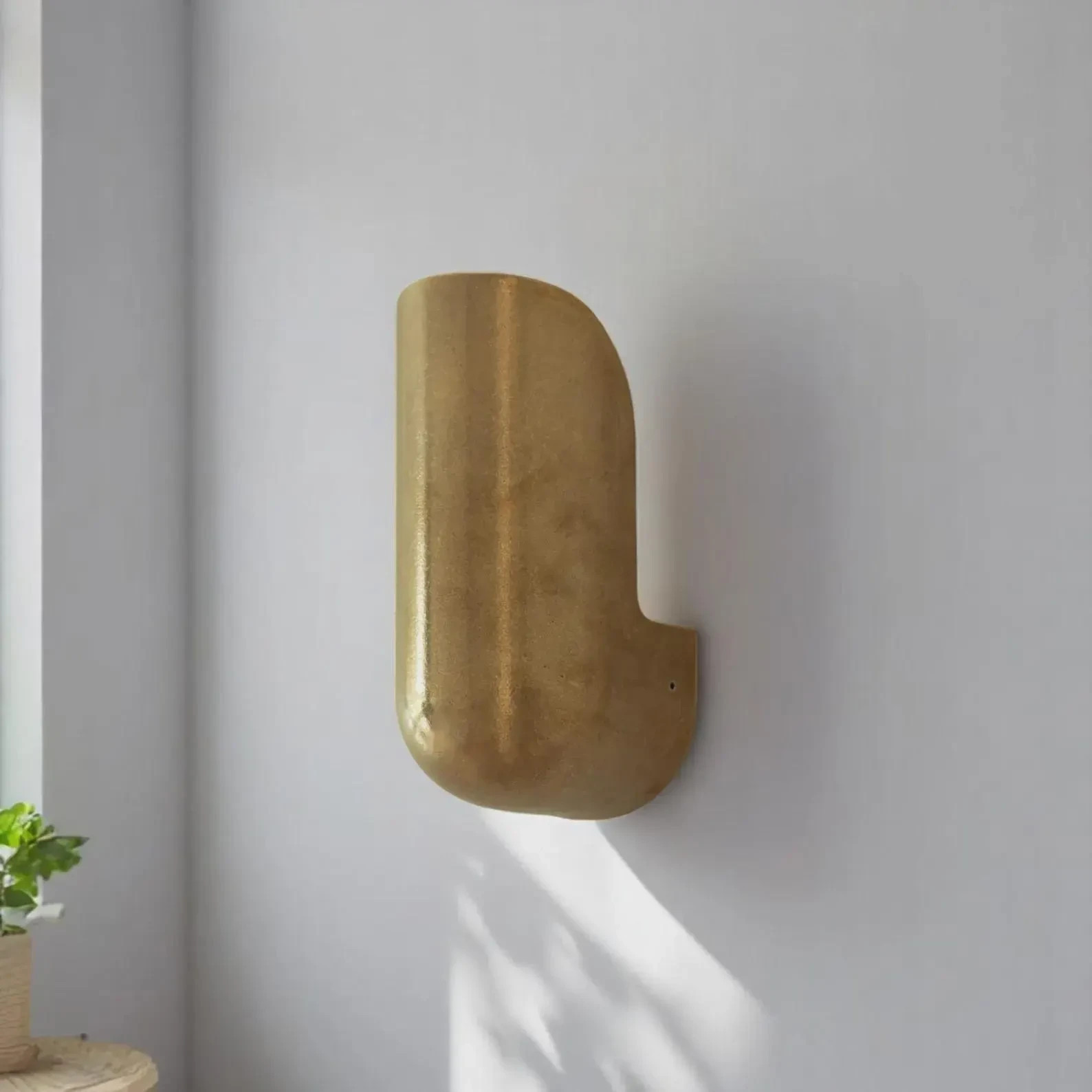Narrow Blackened Elbow Wall Light -WallMount lamp-Vanity Light- Minimalist Light