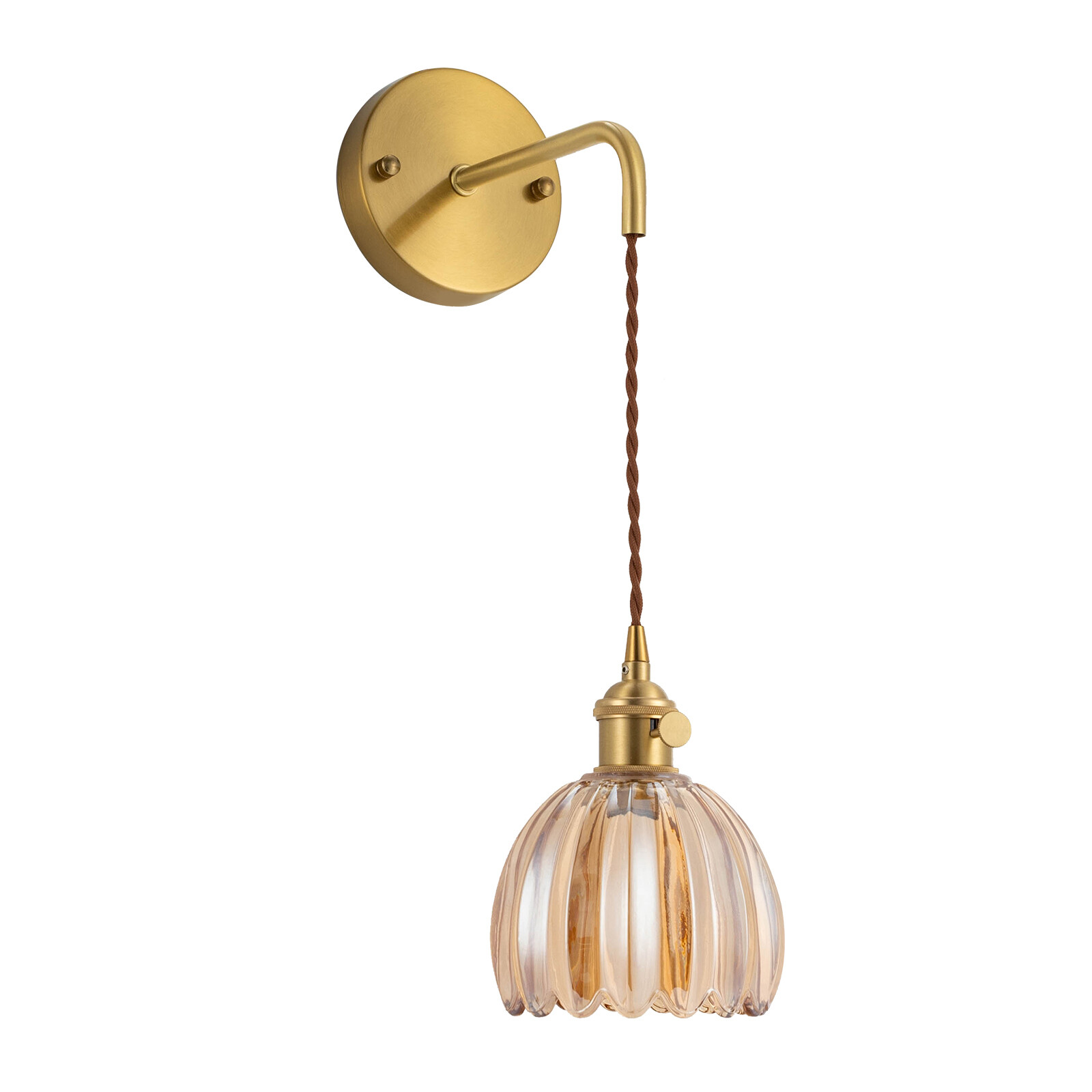 Vintage Wall Sconce, Flower Wall Lamp, Wall Mounted Lamp