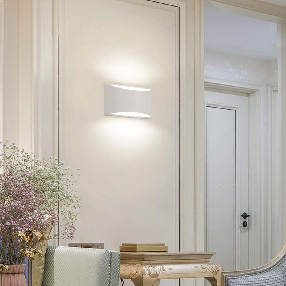 Modern Aluminum Wall Sconce Duo – Energy-Efficient LED Lighting for Rooms