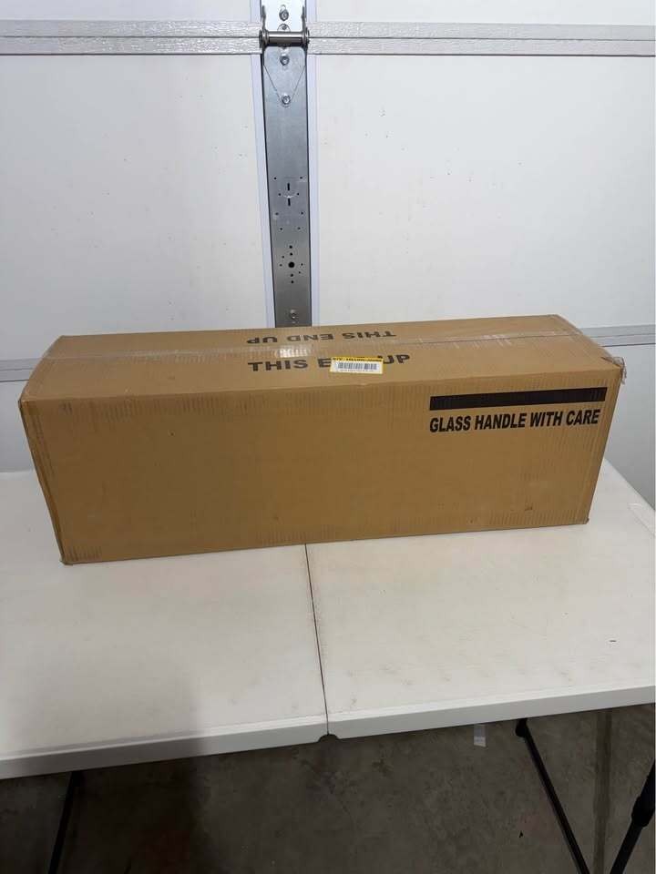 Kichler Crosby 31” Natural Brass Bathroom Vanity Light with Clear Glass