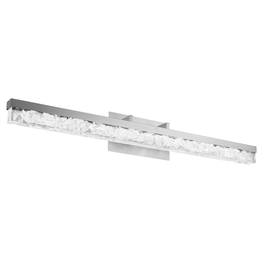 Modern Forms Minx 1Lt 39″ Horizontal Sconce/3000K, Nickel/Crystal – WS-62039-BN