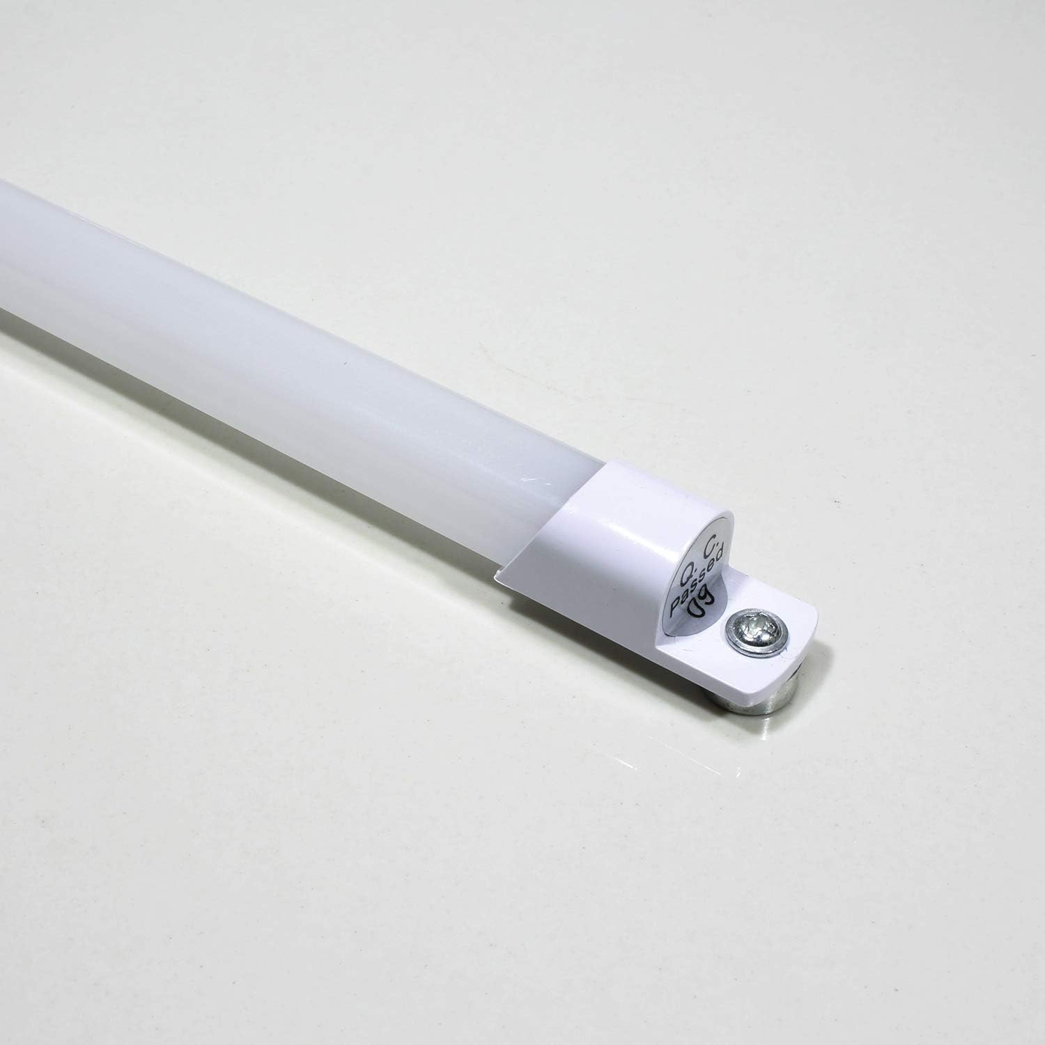 110V LED under Cabinet Lighting,17Inch LED Strip Light Bar with 6Ft Power Cord,M