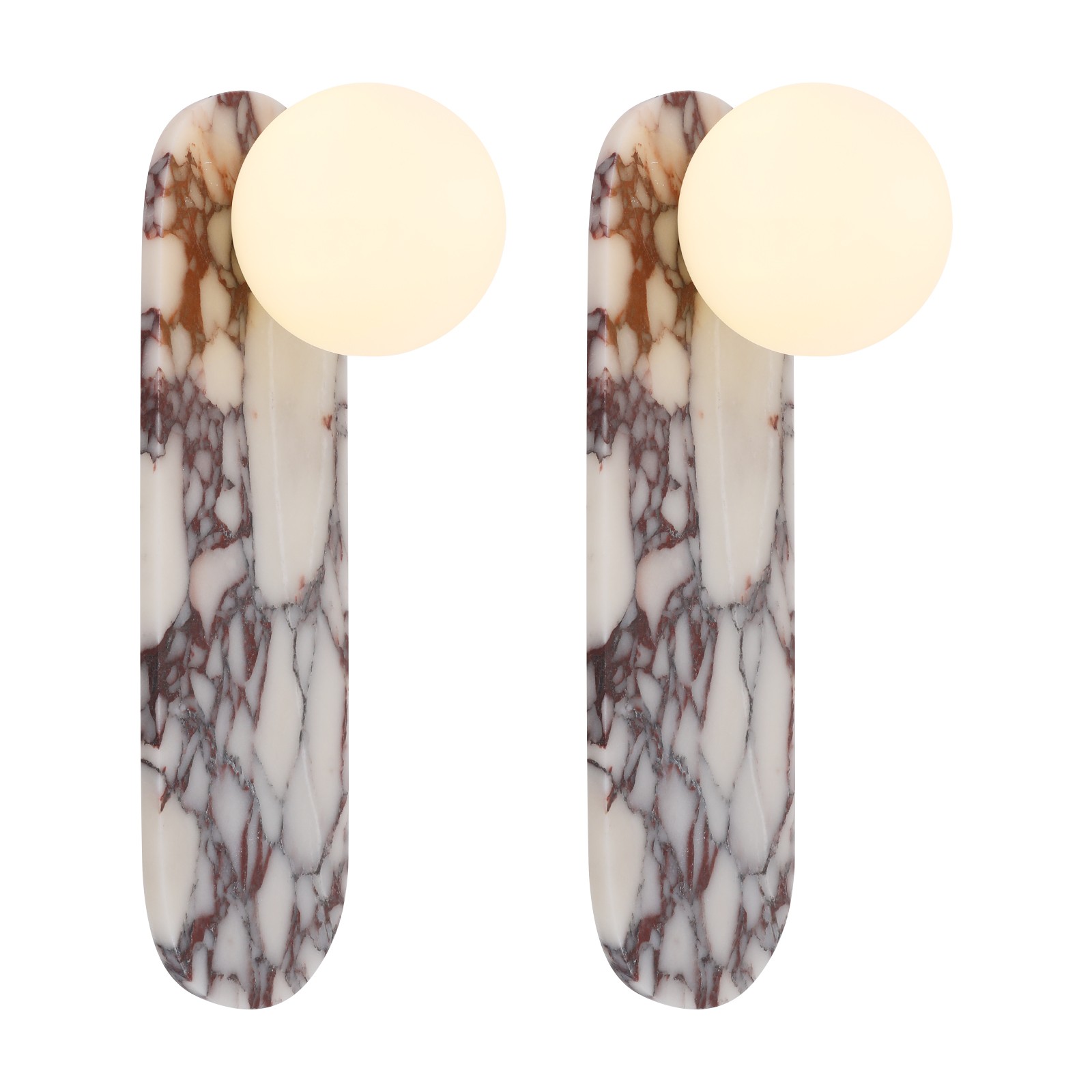 Natural Marble Wall Sconce G9 Indoor Wall Lamp Decor Light For Bedroom Hallway