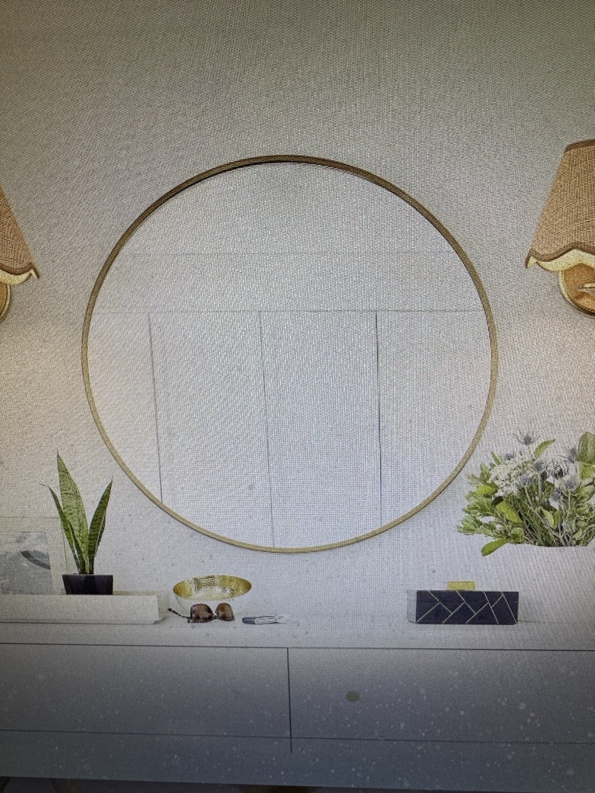 Vintage Industrial Wall Sconce with Rattan Shade and Antique Brass Finish