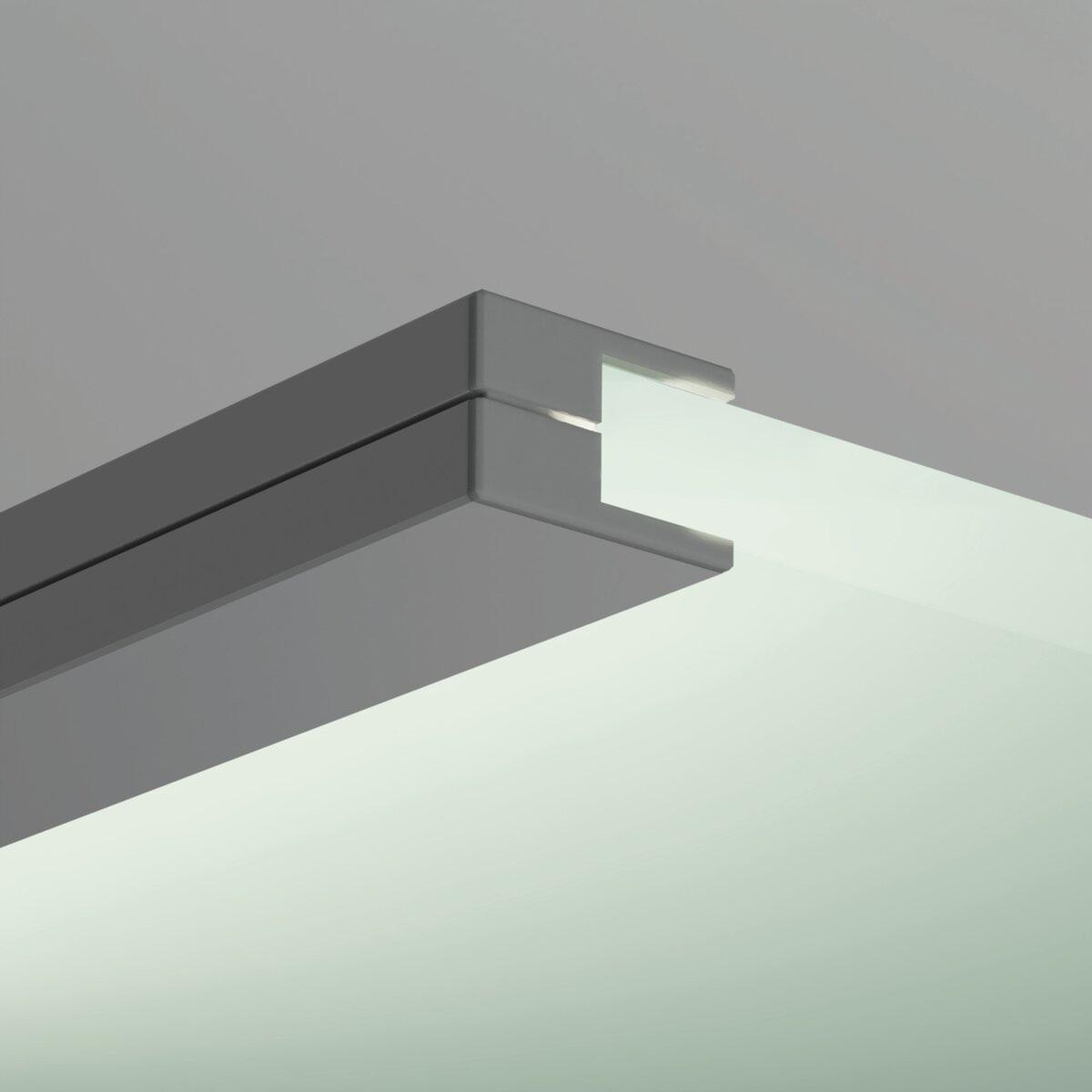 Wired4Signs LED Profile Extrusion Klus KRAV-05IN Edge-Lit Glass Panels Aluminum