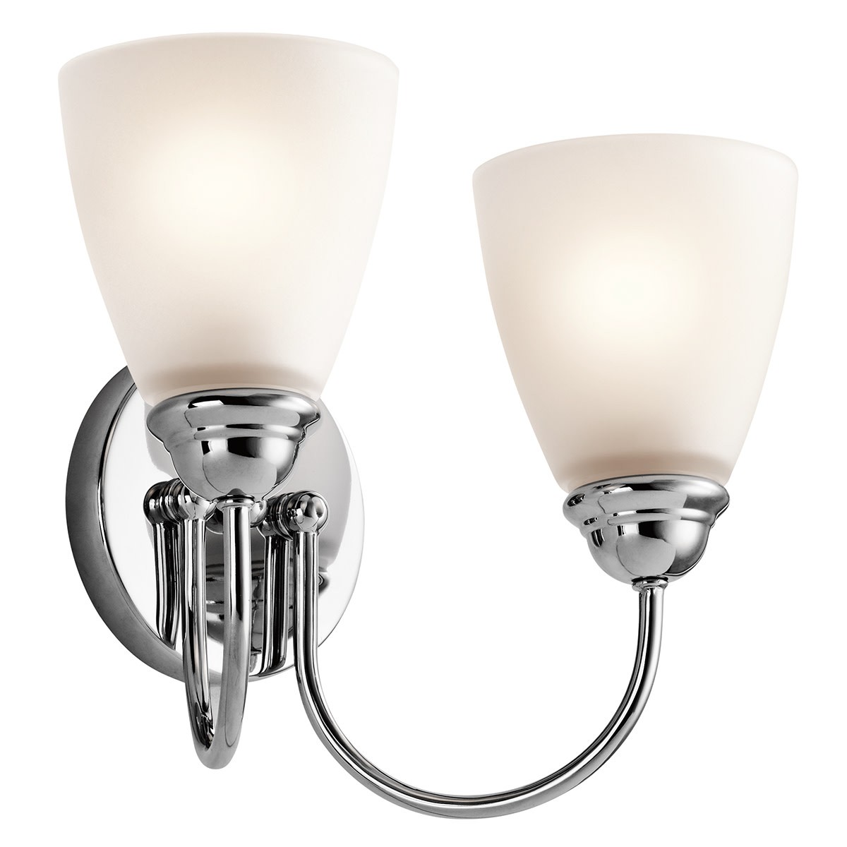 Kichler 45638 Jolie 2 Light 13″W Vanity Light