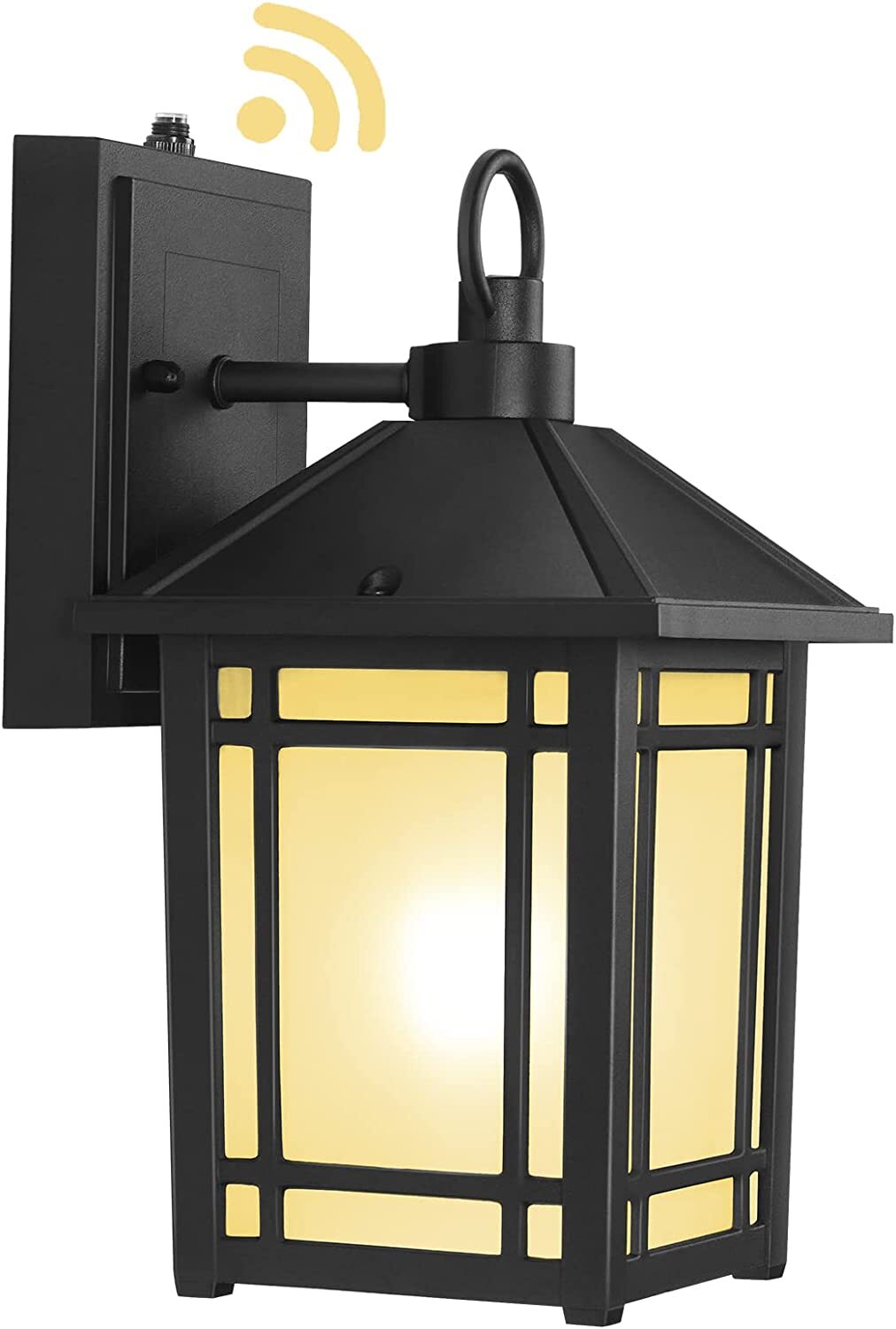 Motion Sensor Wall Lights Dusk to Dawn Outdoor Lamp Anti-Rust for Garage Balcony