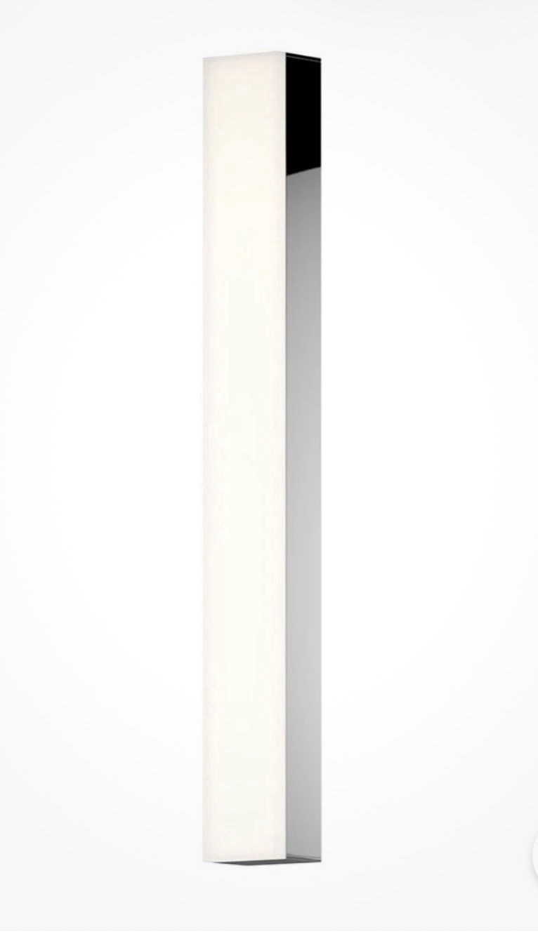 Sonneman 18” LED bath bar, Solid Glass Bath Bar 2590.01