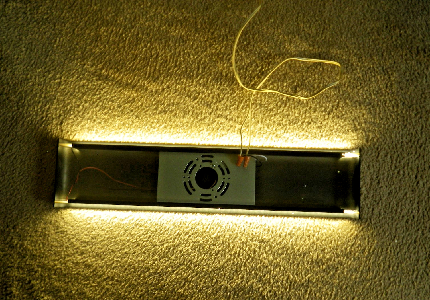 2 Aipsum Modern Black wall mount LED Hardwired Light 4000K 24″ 120-240ACV 20Wat