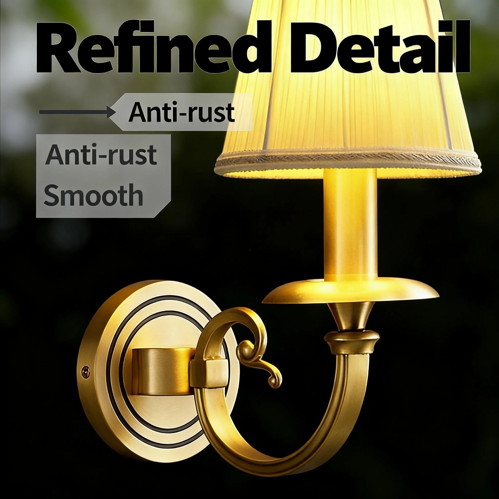 Wall Lights Brass Polished Lamps Wall Solid Finish With White Flax Fa Bedroom