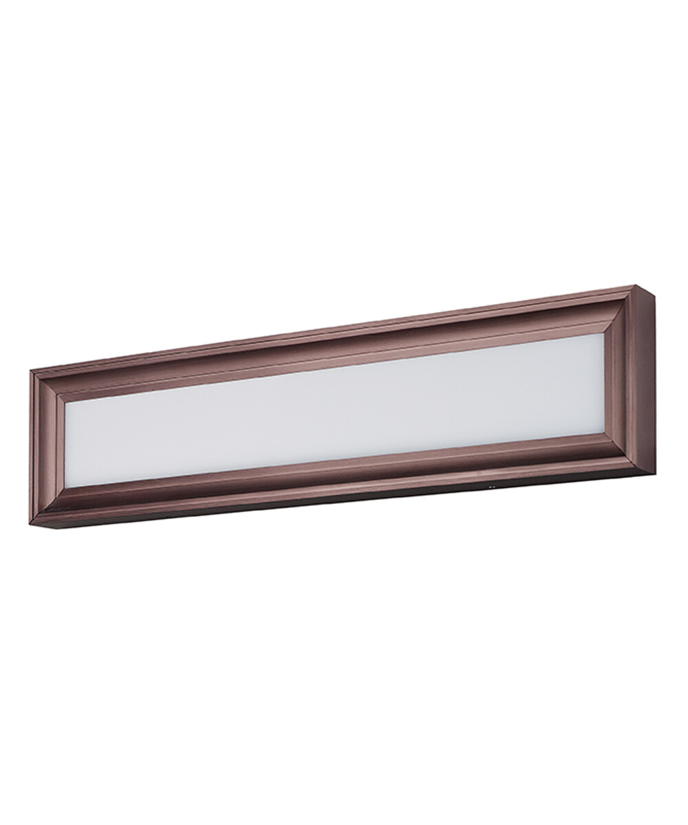 Rembrant 24″W 2-Light LED Bath Vanity Light Fixture Anodized Bronze Finish