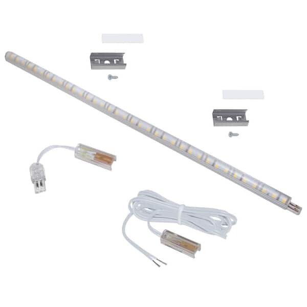 Armacost Lighting Rigid Strip 24V 12 in. Hardwired White Integrated LED Linkable