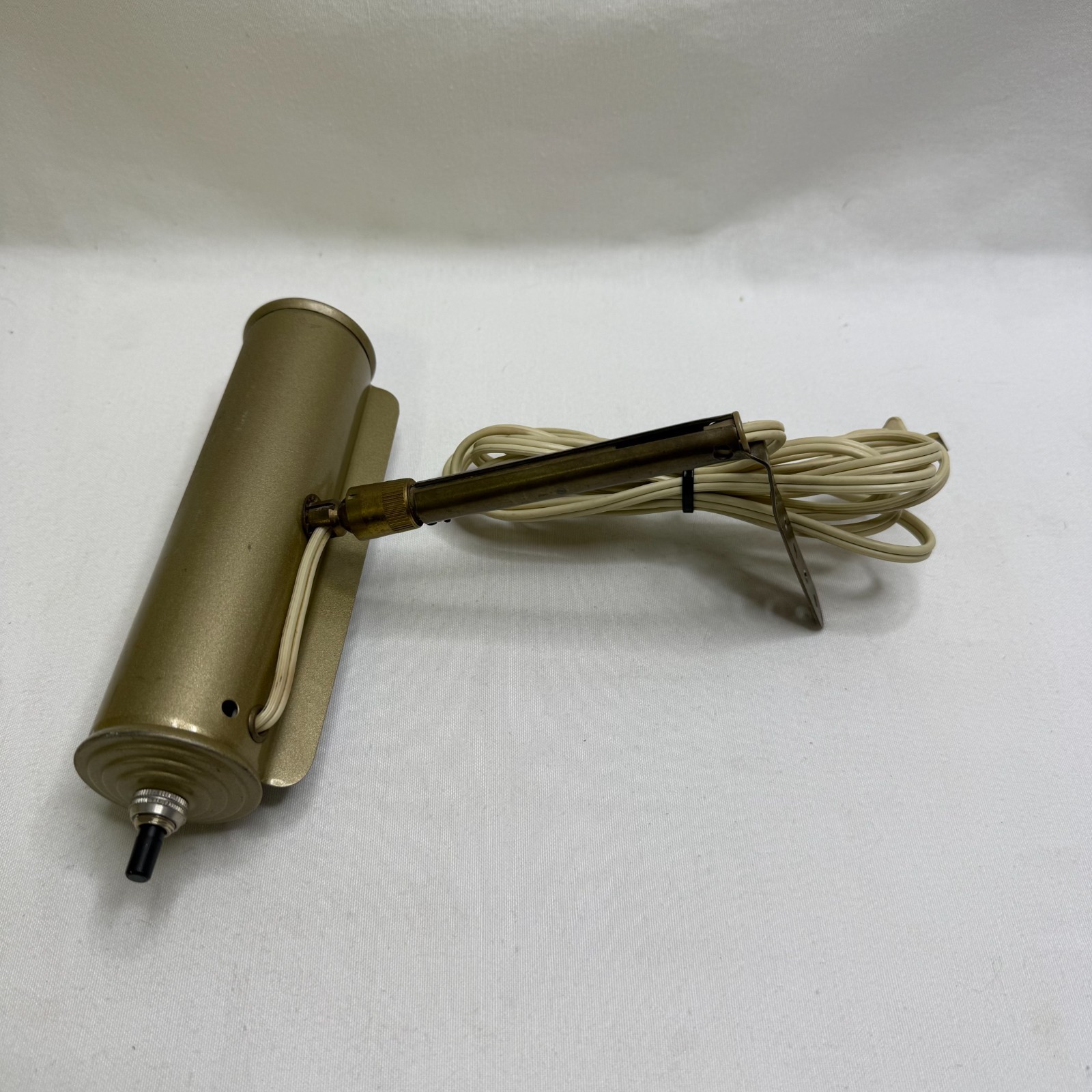 VTG Style Brass/Gold Toned Wall Picture Art Lights Sconce 7″ Working