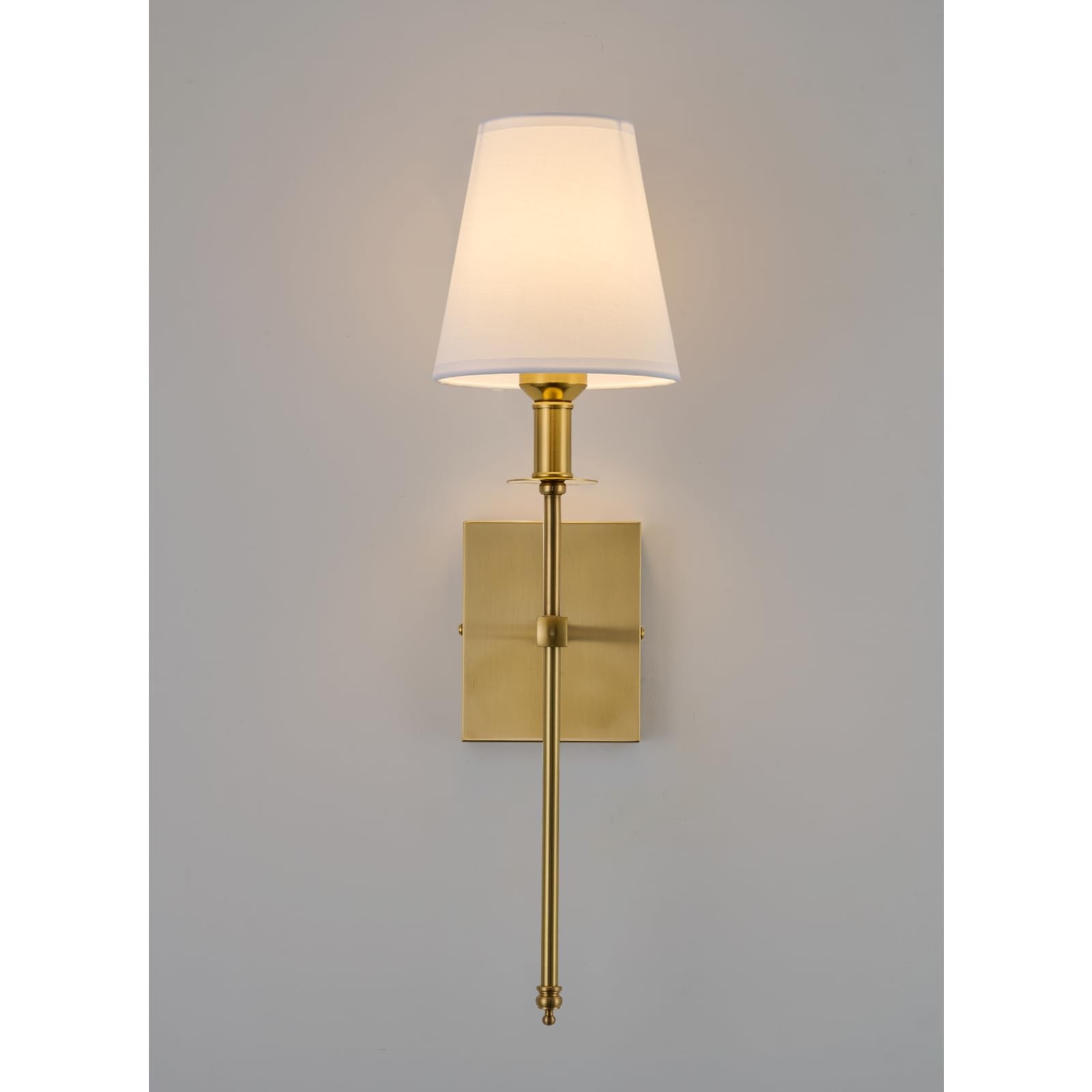 PASSICA DECOR Wall Sconces Set of 2, Hardwired Gold Sconces Wall Lighting,