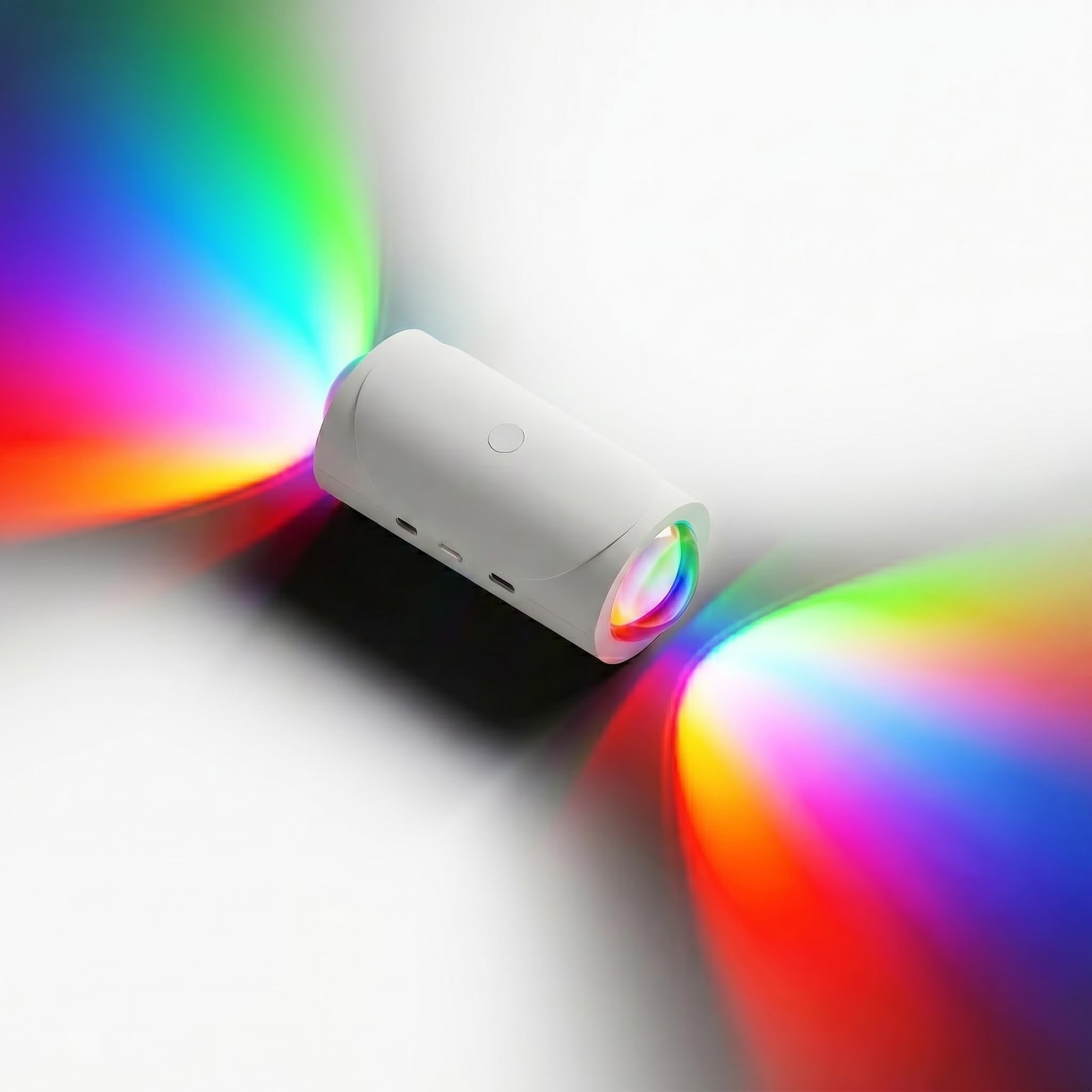 Motion Night Light, USB-Rechargeable RGB Wall Light