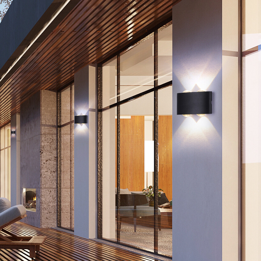 LED Wall Light 2W 4W 6W 8W Dual Head Sconce Lamp Light Fixture Outdoor Light LTW
