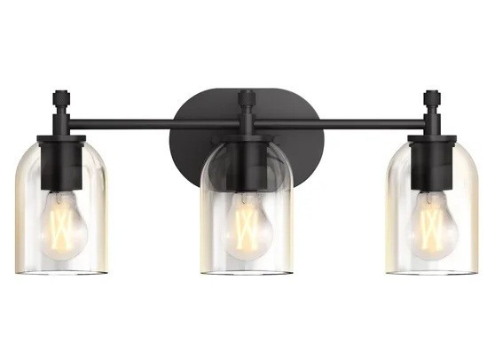 Kohler Orime 3-Light Wall Sconce Polished Chrome REC34051-SC03-BLL New Open Box