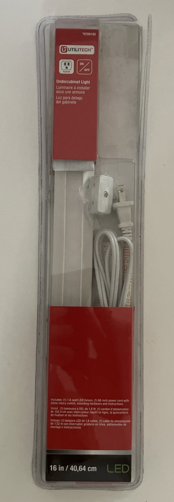 Utilitech LED 16 in Under Cabinet Light
