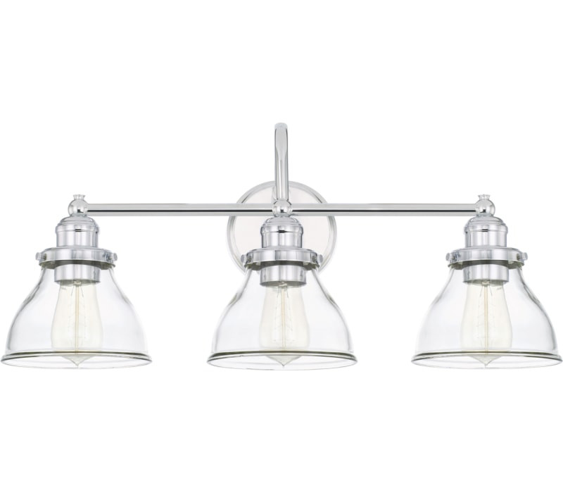 Capital 8303CH-461 Baxter Vanity, 3-Light 300 Total Watts, Chrome