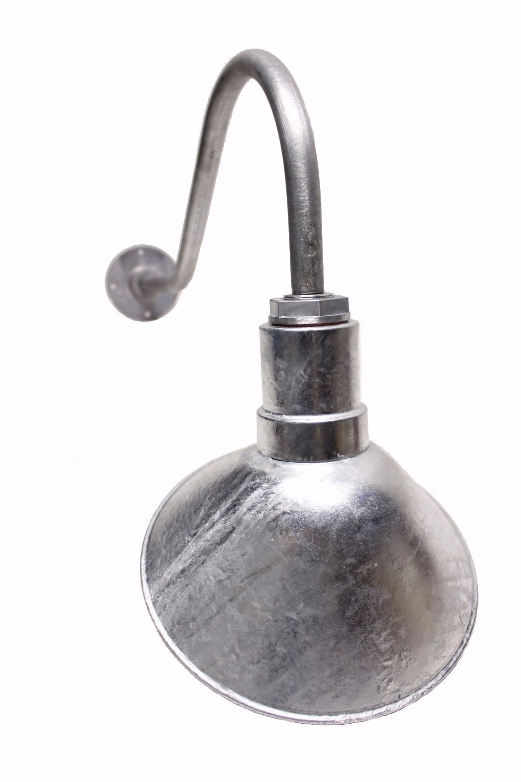 Galvanized Barn Light – American Made Steel – Sign Lighting – A9-ST23-8