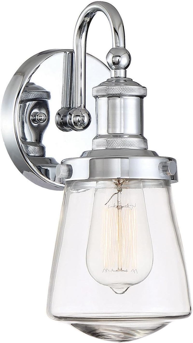 Elegant Silver Taylor Wall Sconce – 11.5″ x 6.25″ x 5.13