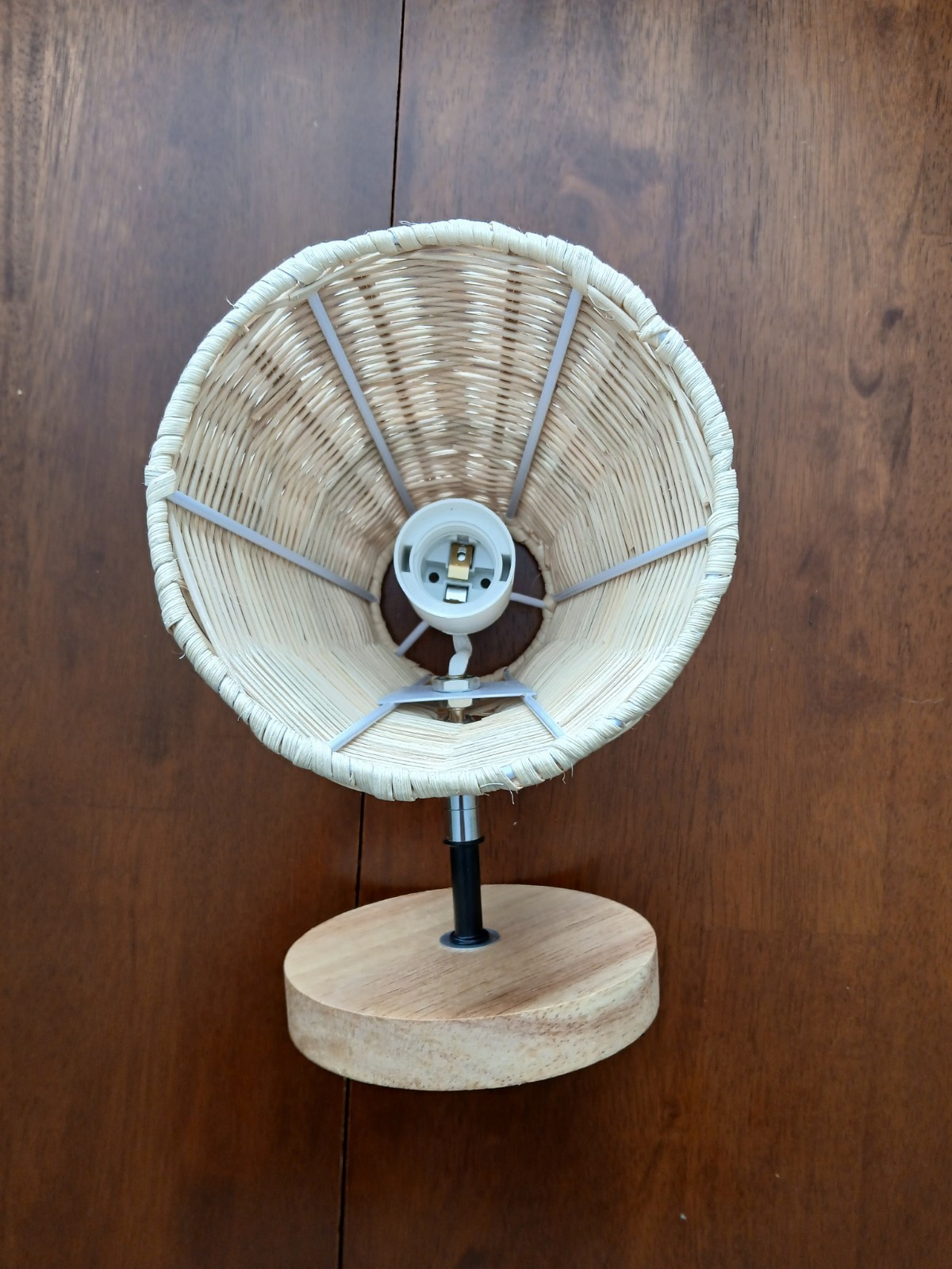 Rattan Wall Lamp for Bedroom Sconce Light Sconce Bedside Lamp