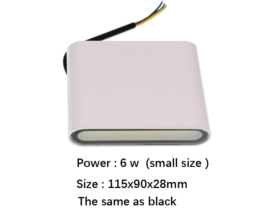 1/10x COB 6W 12W LED Wall Light Up Down Sconce Lamp Light Fixture Indoor Outdoor