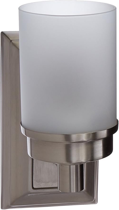 Trans Globe Lighting 70331 BN Indoor Fusion 4.25″ Wall Sconce, Brushed Nickel
