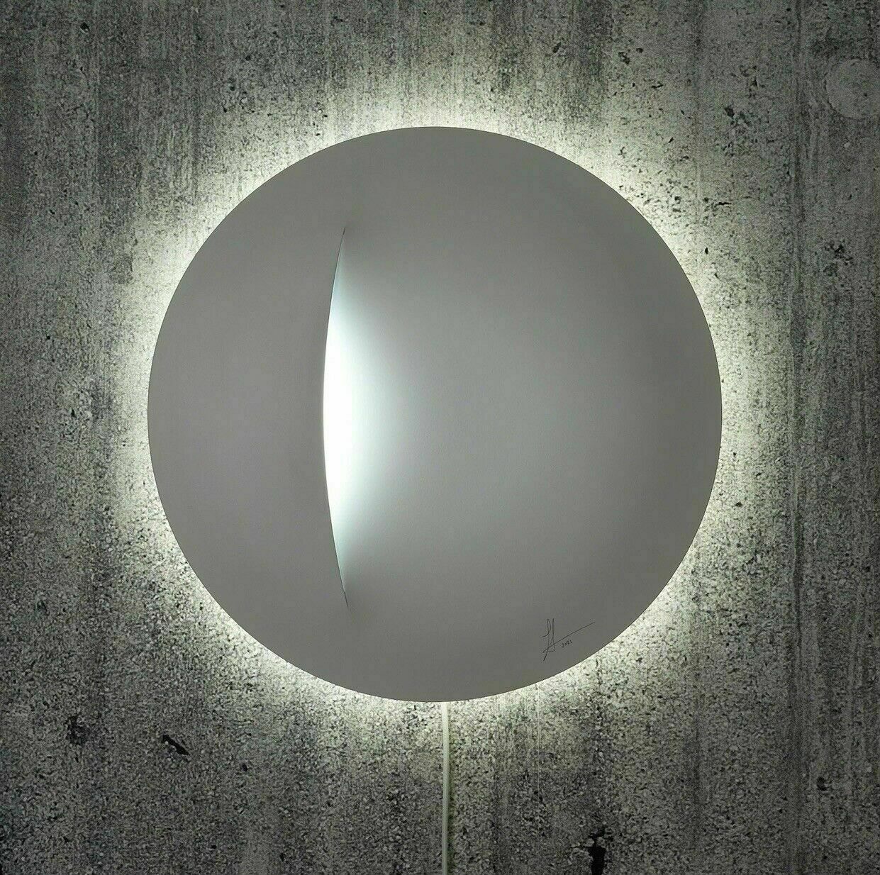 IKEA ART EVENT 2021 x Sabine Marcelis Wall Lamp 12″ White Steel Multicolor Light
