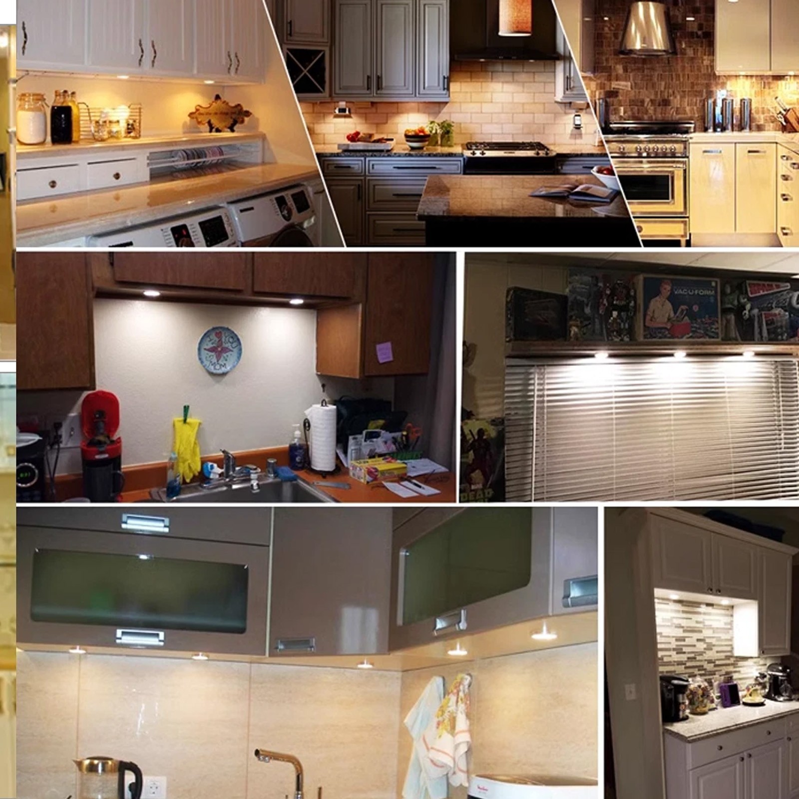 4/8/12 PIECE LED Spot Lights Ceiling Camper Van Caravan Motorhome Boat Downlight