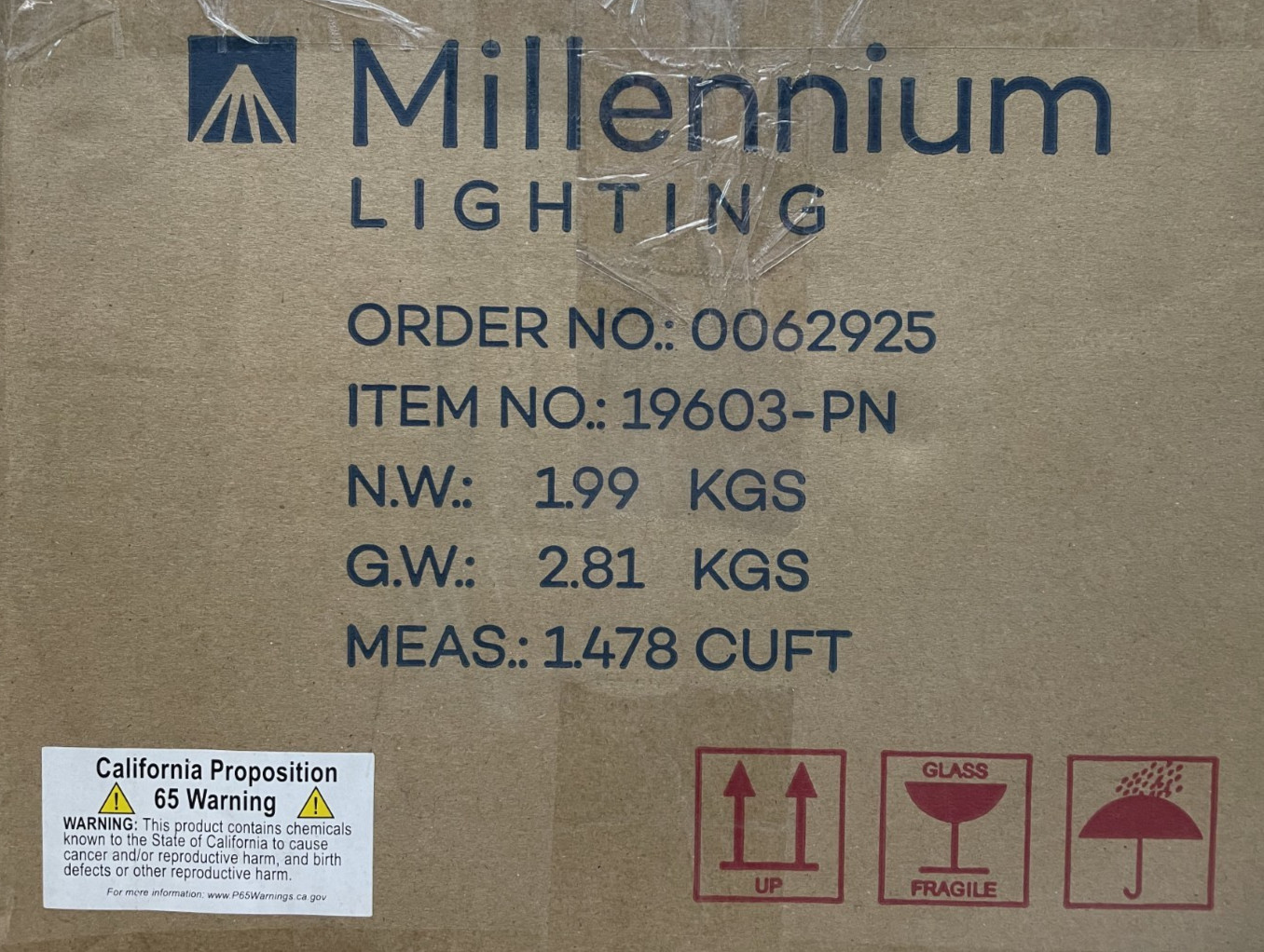 Millennium Lighting 19603-PN Keylee 22″W Vanity Light – Polished Nickel *READ*