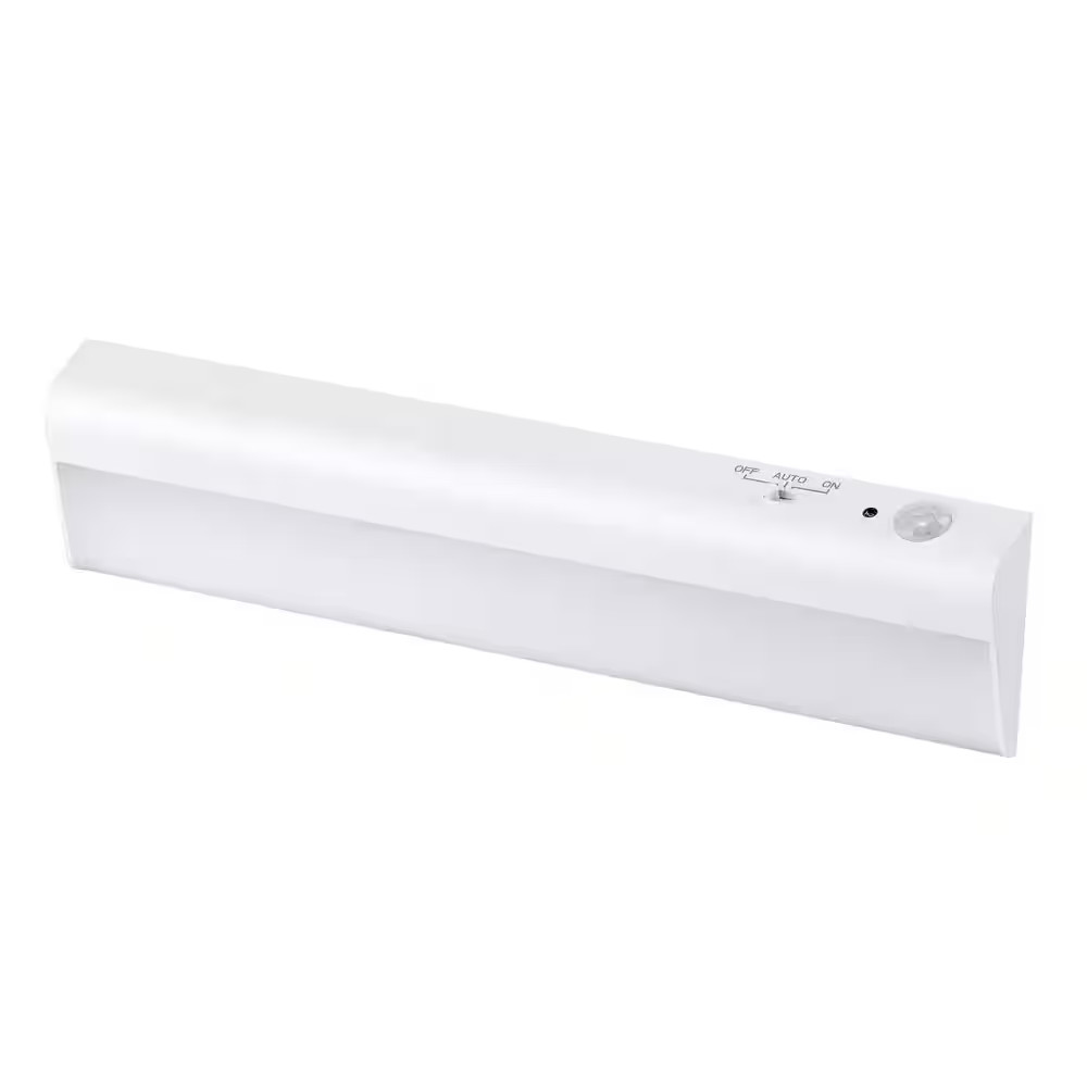9 In. LED 1-Bar Battery under Cabinet Lighting Kit in Warm White