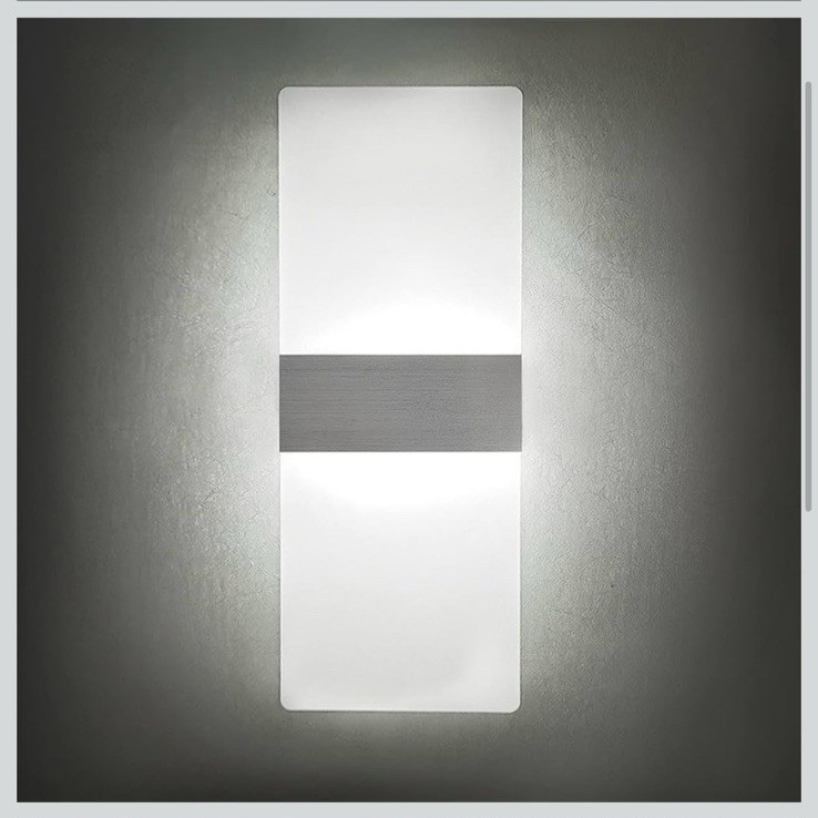 Modern Wall Sconces Set of Two KICAAO Led Wall Light 10w, 2700k Cool White NEW