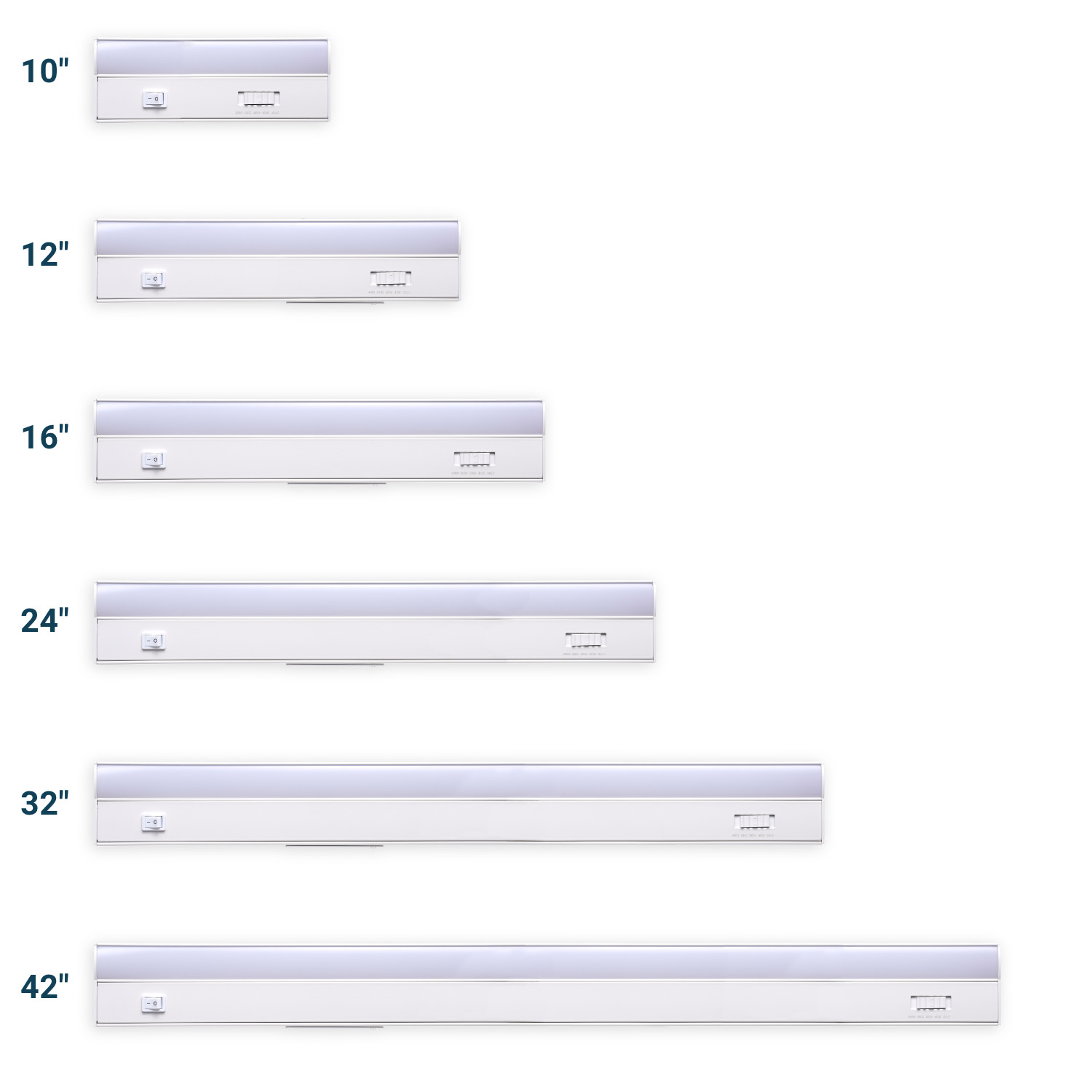 PARMIDA LED 10″ Under Cabinet Light 3CCT Hardwired Dimmable Kitchen Counter