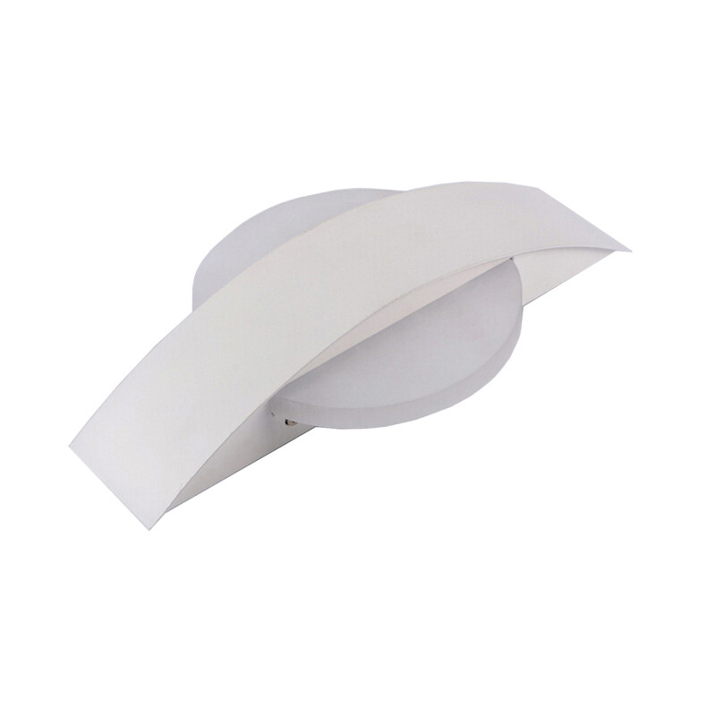 Round 7W LED Wall Lamp Fixture SMD 2835 Acrylic Bedside Light Up/Down Hallway