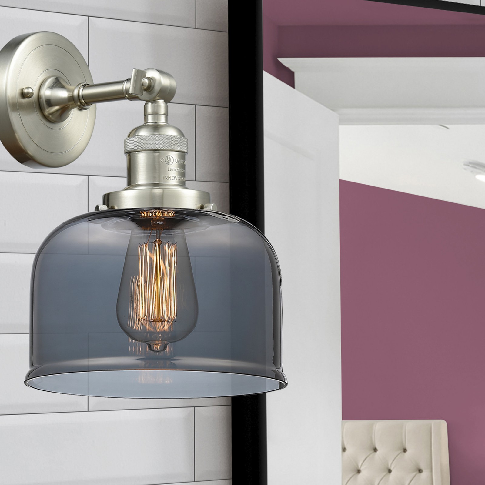 Innovations Lighting 203 Large Bell Large Bell 1 Light 12″ Tall – Copper