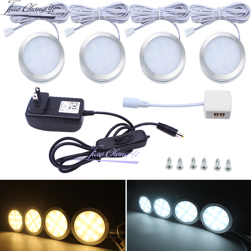 LED cabinet light 2W with 12V Power adapter indoor lighting Kitchen Light
